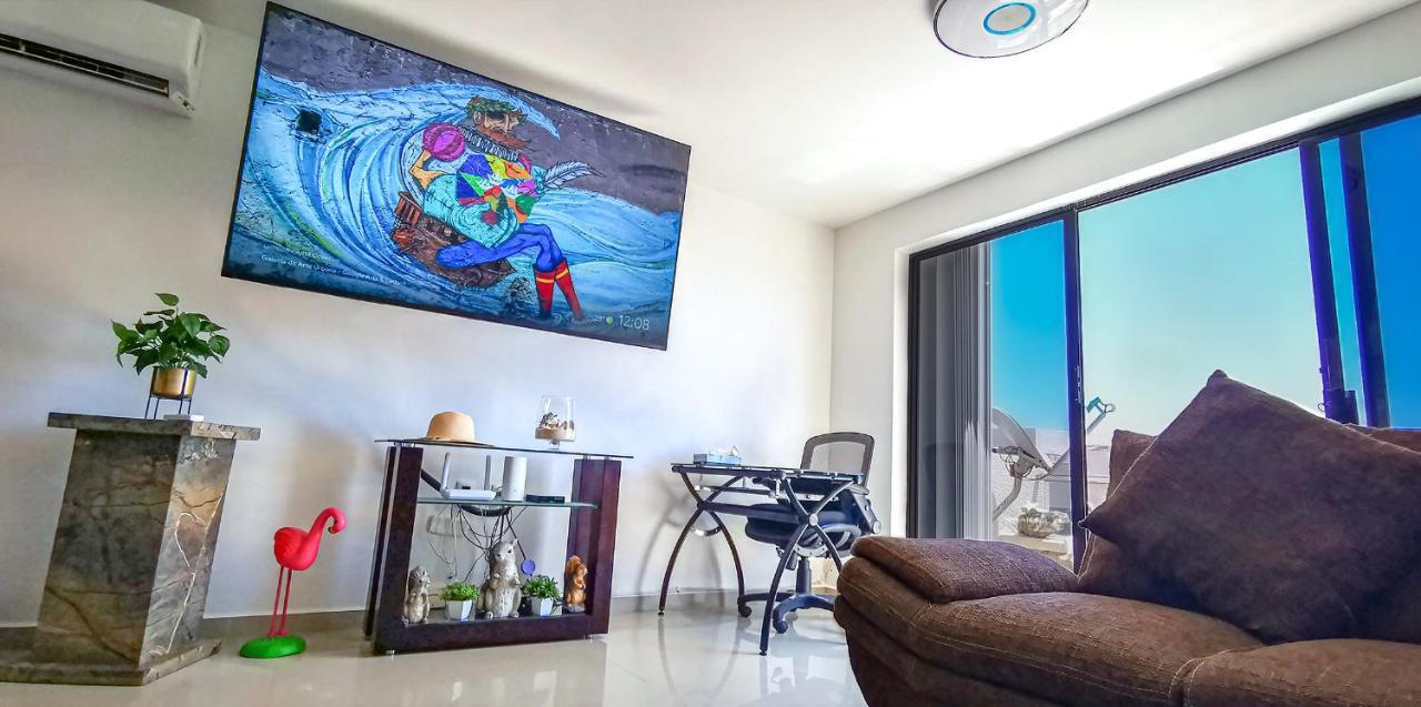 Villa Aurora Beautiful Beachfront Apartment كانكون المظهر الخارجي الصورة