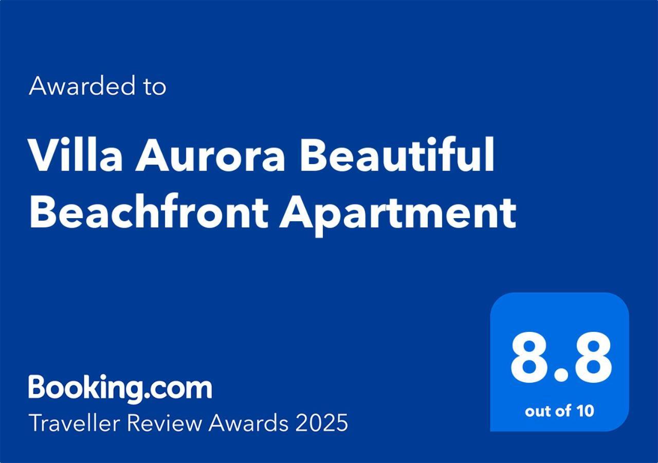 Villa Aurora Beautiful Beachfront Apartment كانكون المظهر الخارجي الصورة